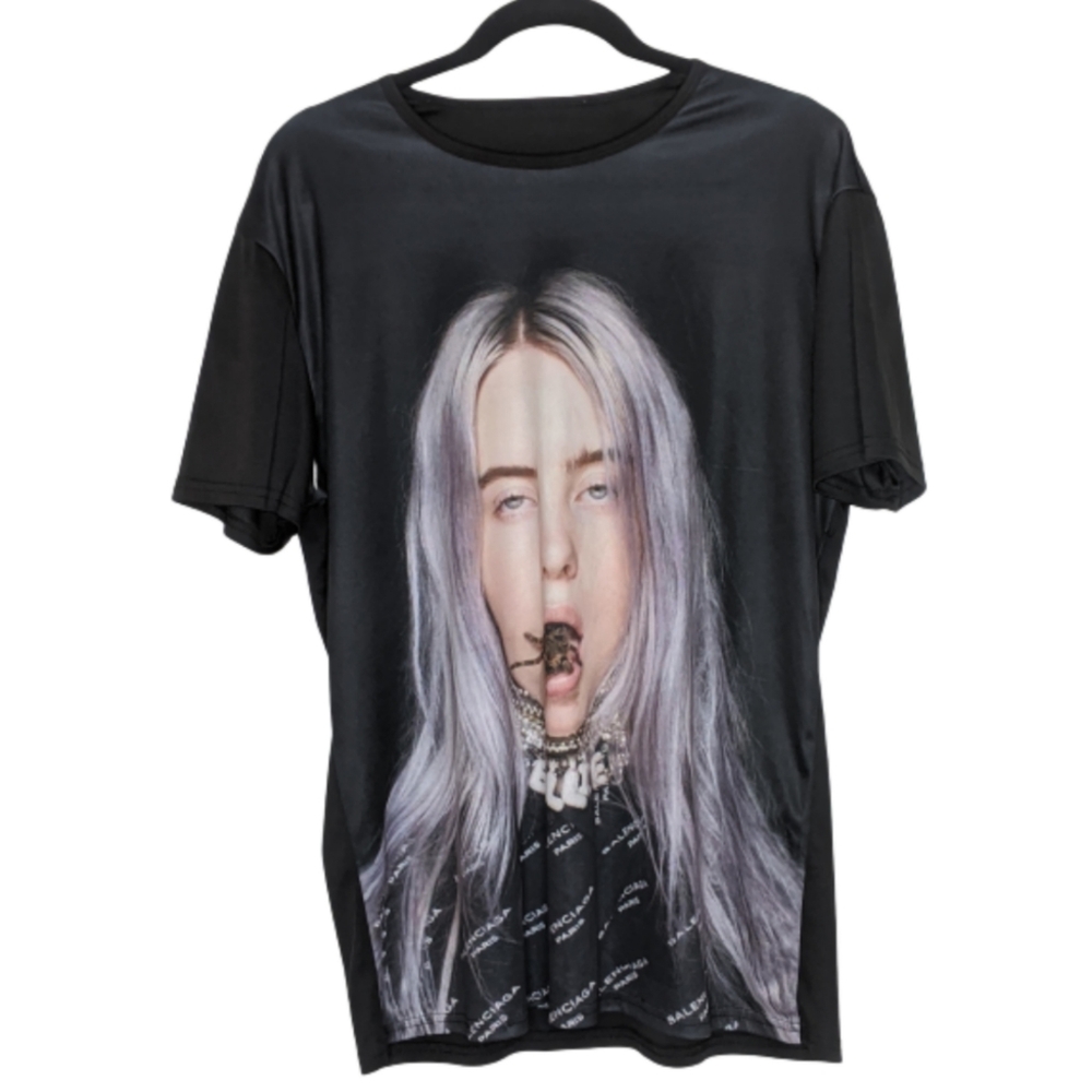 Billie Eilish Tarantula Mouth T shirt